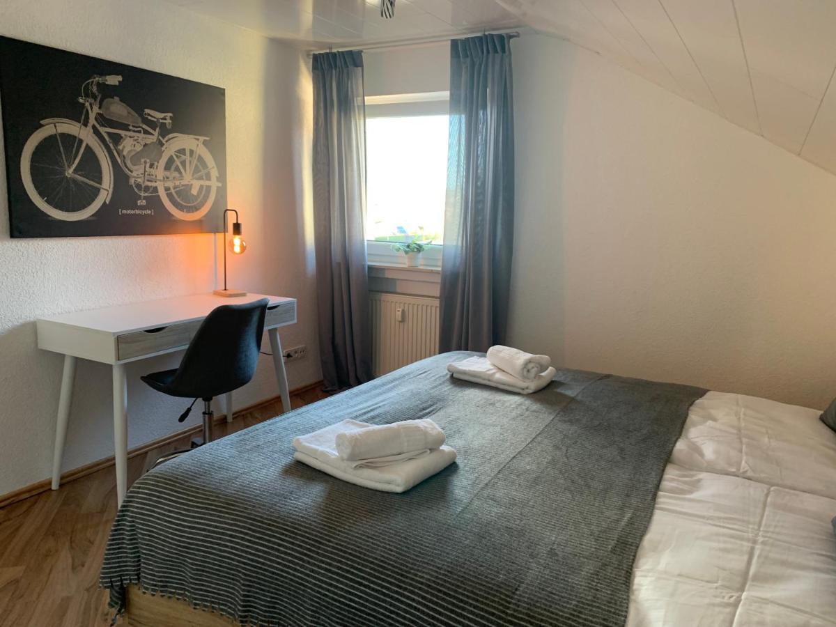 2 Zimmer Ferienwohnung Obersulm Exterior foto